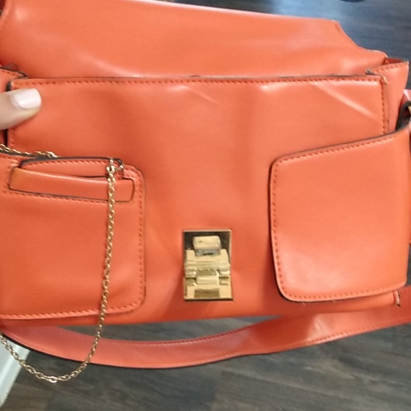 🖐️3/$15🖐️Cute Orange shoulder bag purse - Picture 10 of 10